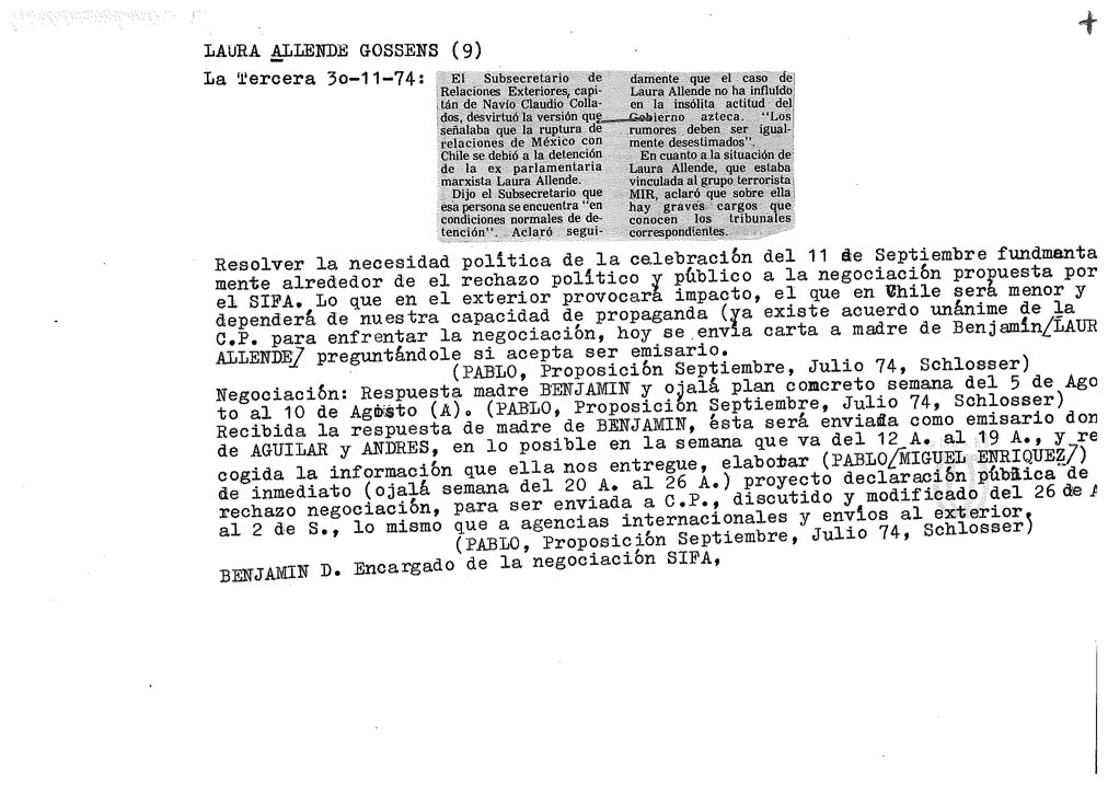 ALLENDE GOSSENS LAURA -9-