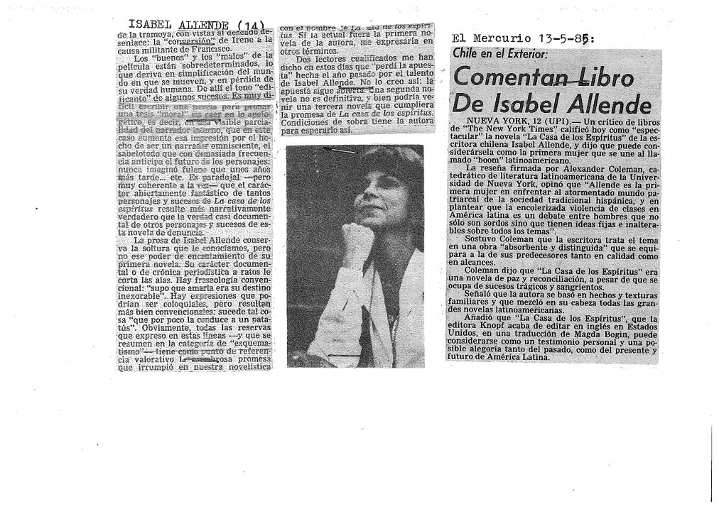 ALLENDE ISABEL -14-