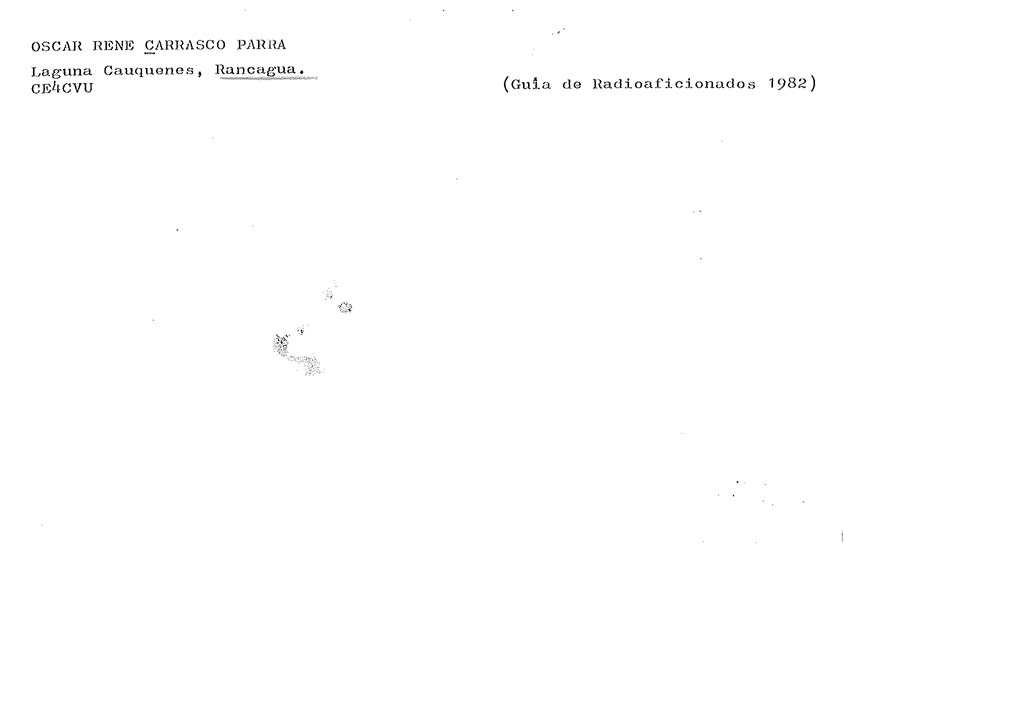 CARRASCO PARRA OSCAR RENE