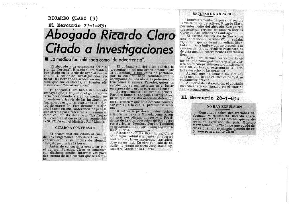 CLARO VALDES RICARDO -3-