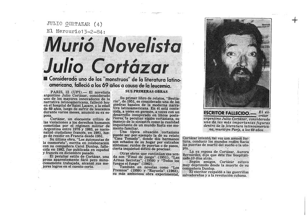 CORTAZAR JULIO -4-