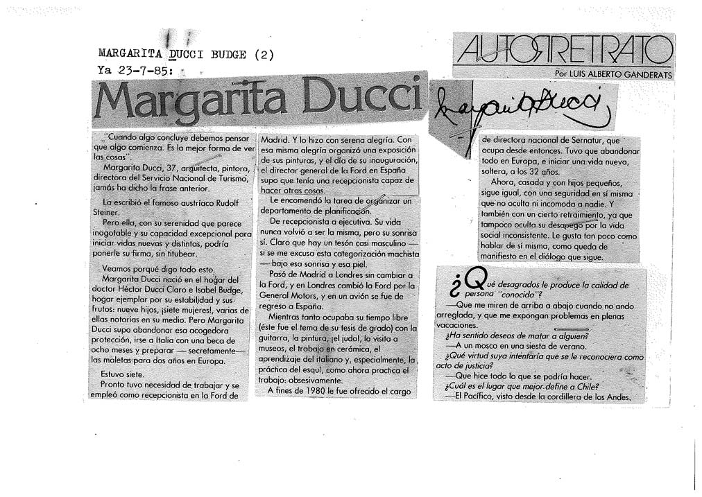 DUCCI BUDGE MARGARITA 2