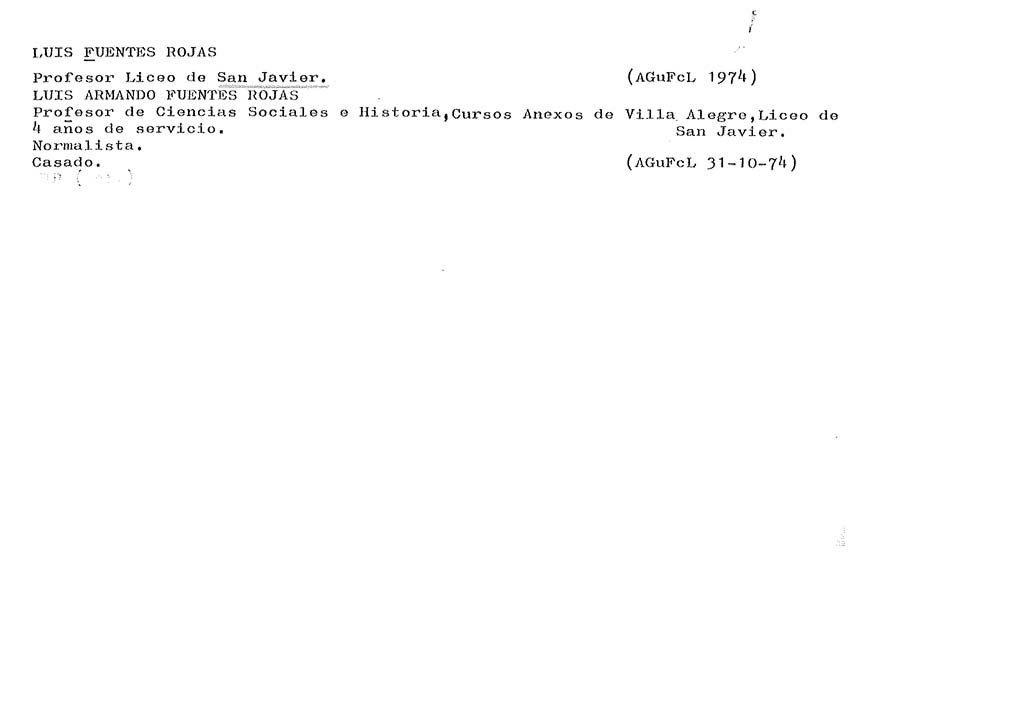 FUENTES ROJAS LUIS-