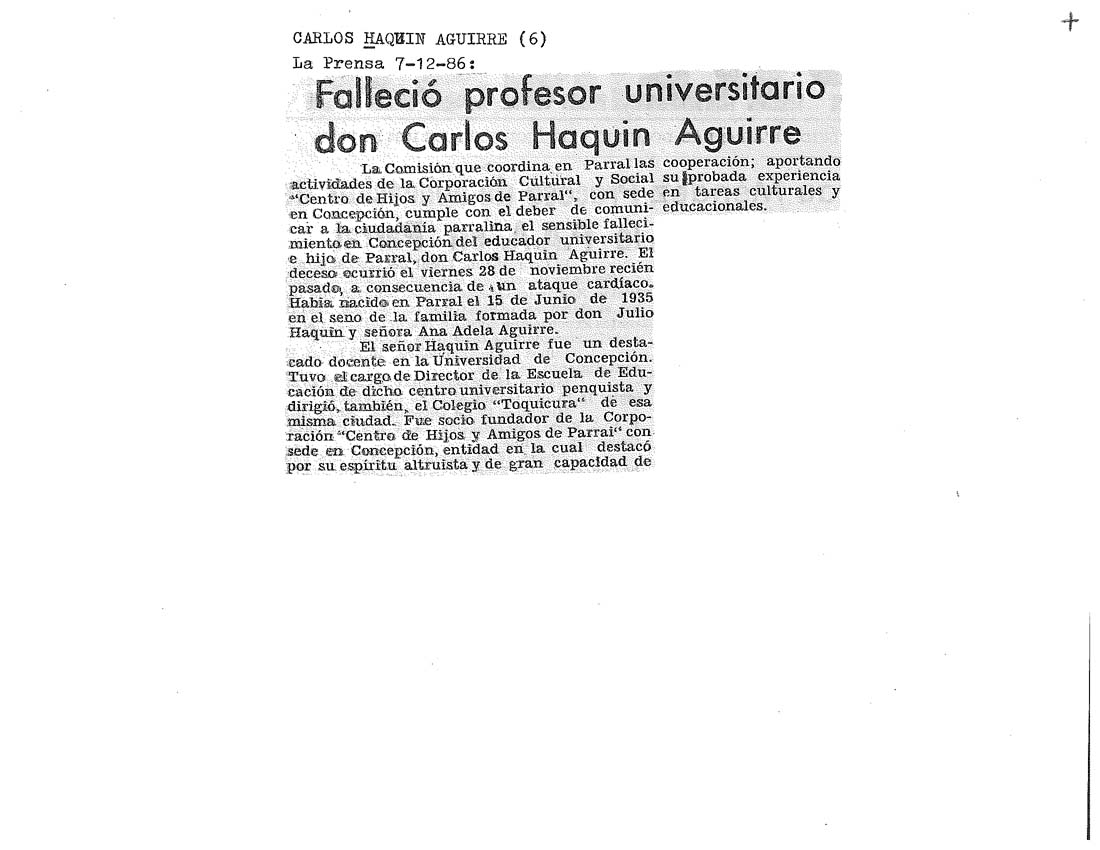 HAQUIN AGUIRRE CARLOS 6-