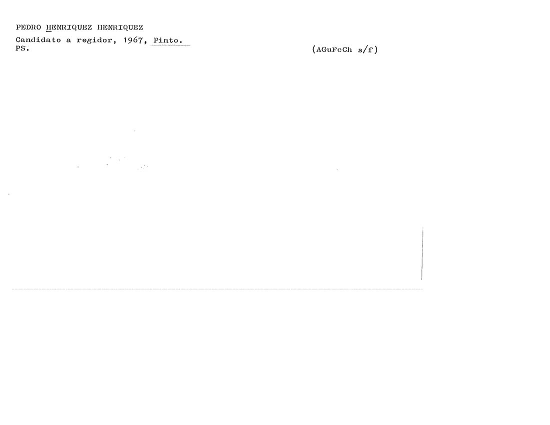 HENRIQUEZ HENRIQUEZ PEDRO-