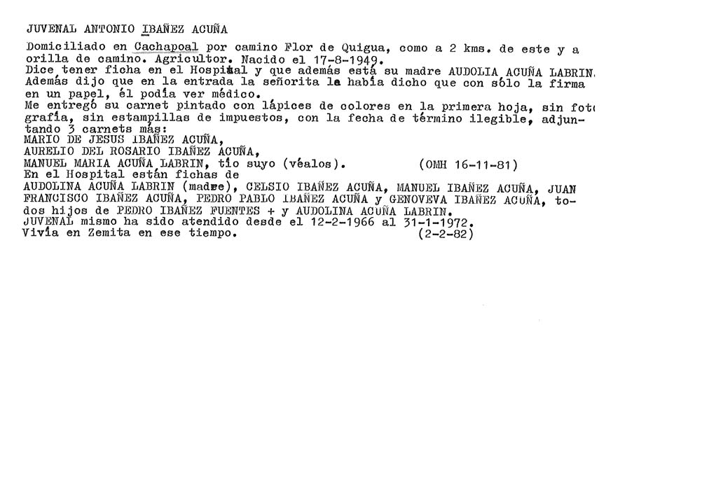 IBAÑEZ ACUÑA JUVENAL ANTONIO-