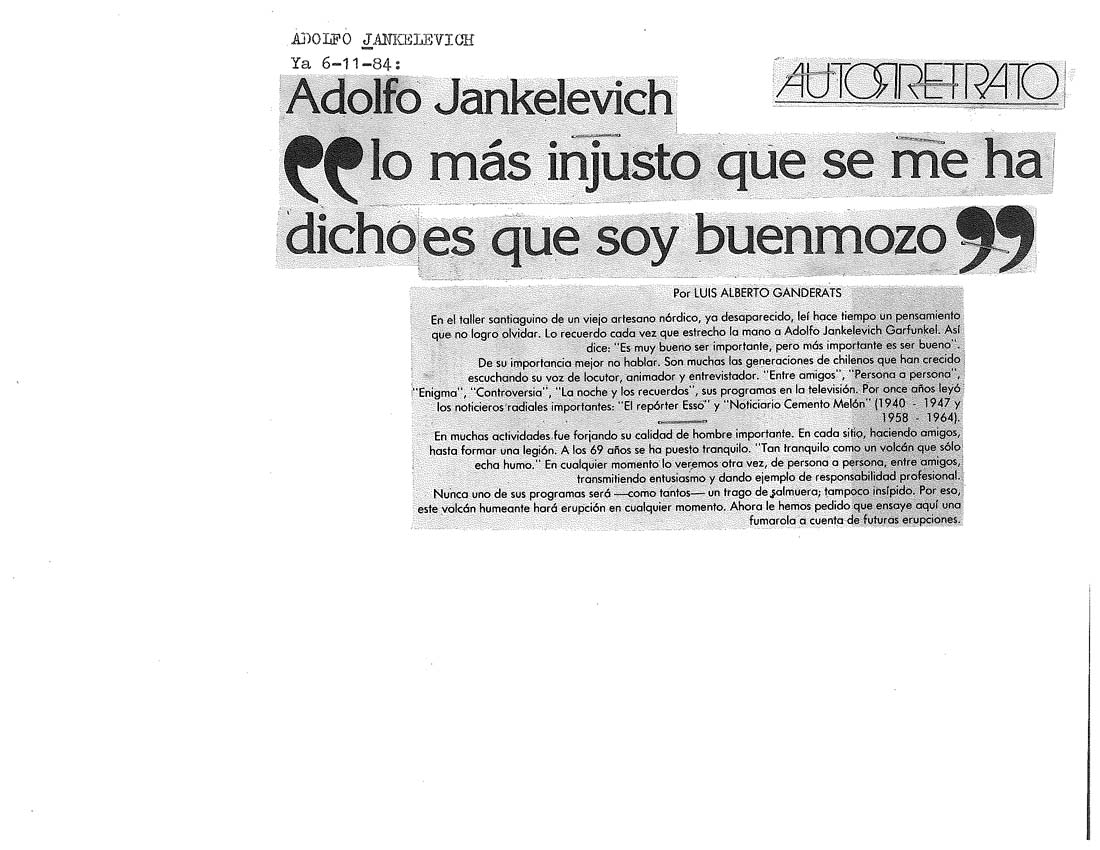 JANKELEVICH ADOLFO-