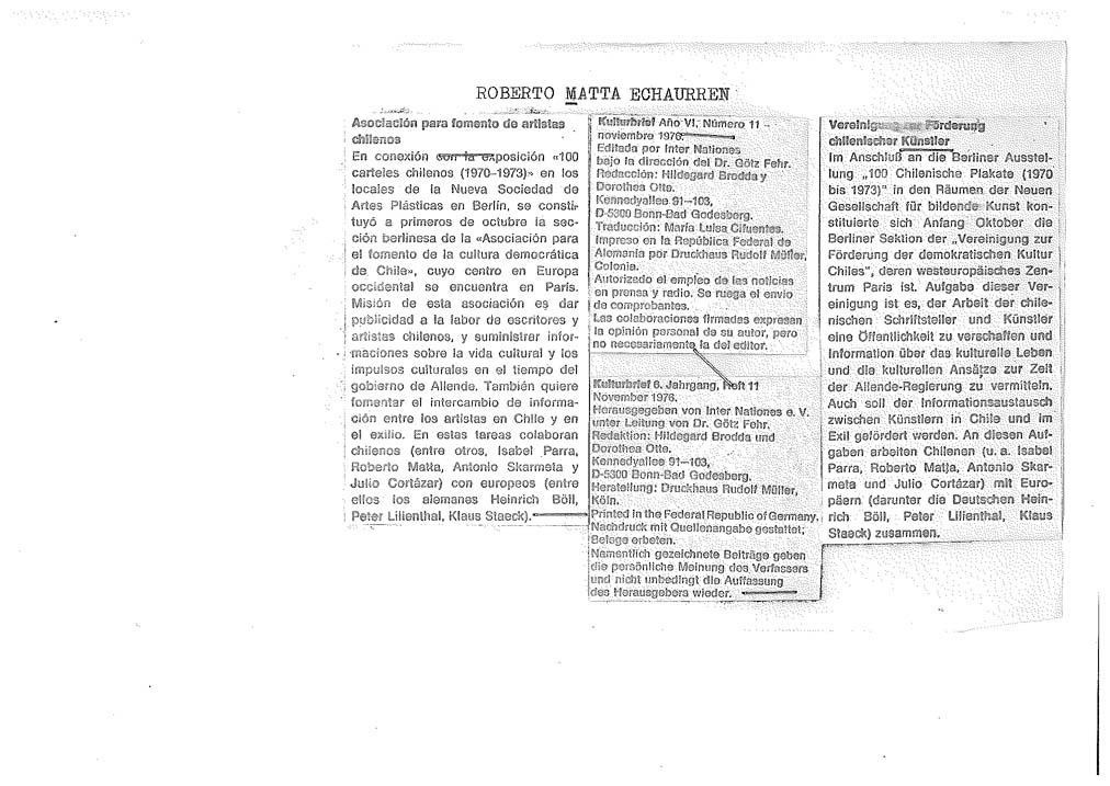 MATTA ECHAURREN ROBERTO-