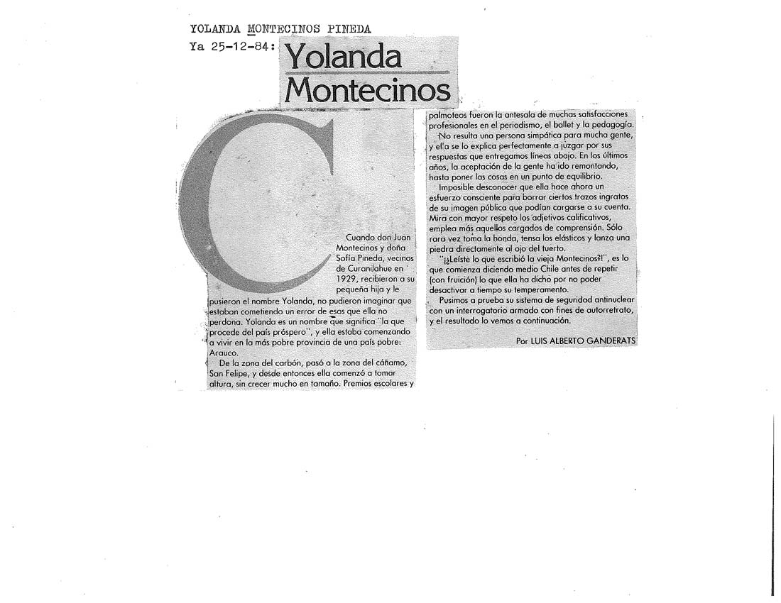 MONTECINOS PINEDA YOLANDA-