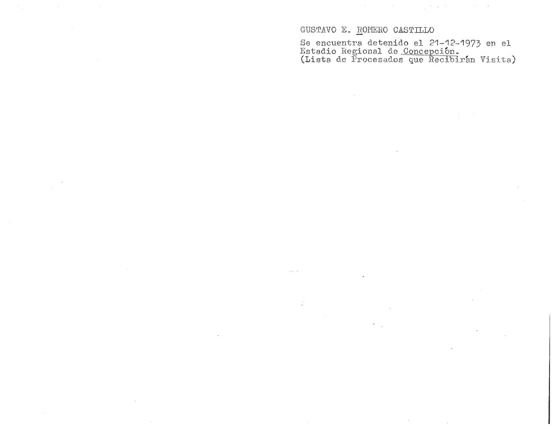 ROMERO CASTILLO GUSTAVO-