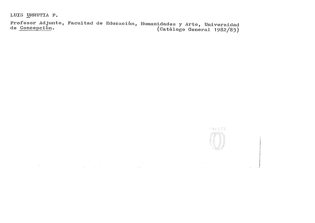 URRUTIA P- LUIS-
