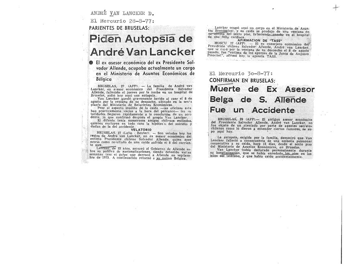 VAN LANCKER D- ANDRE-